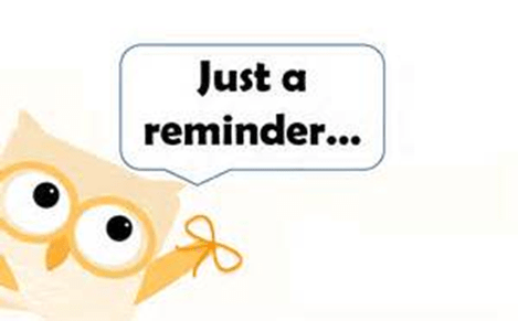 Image result for reminder